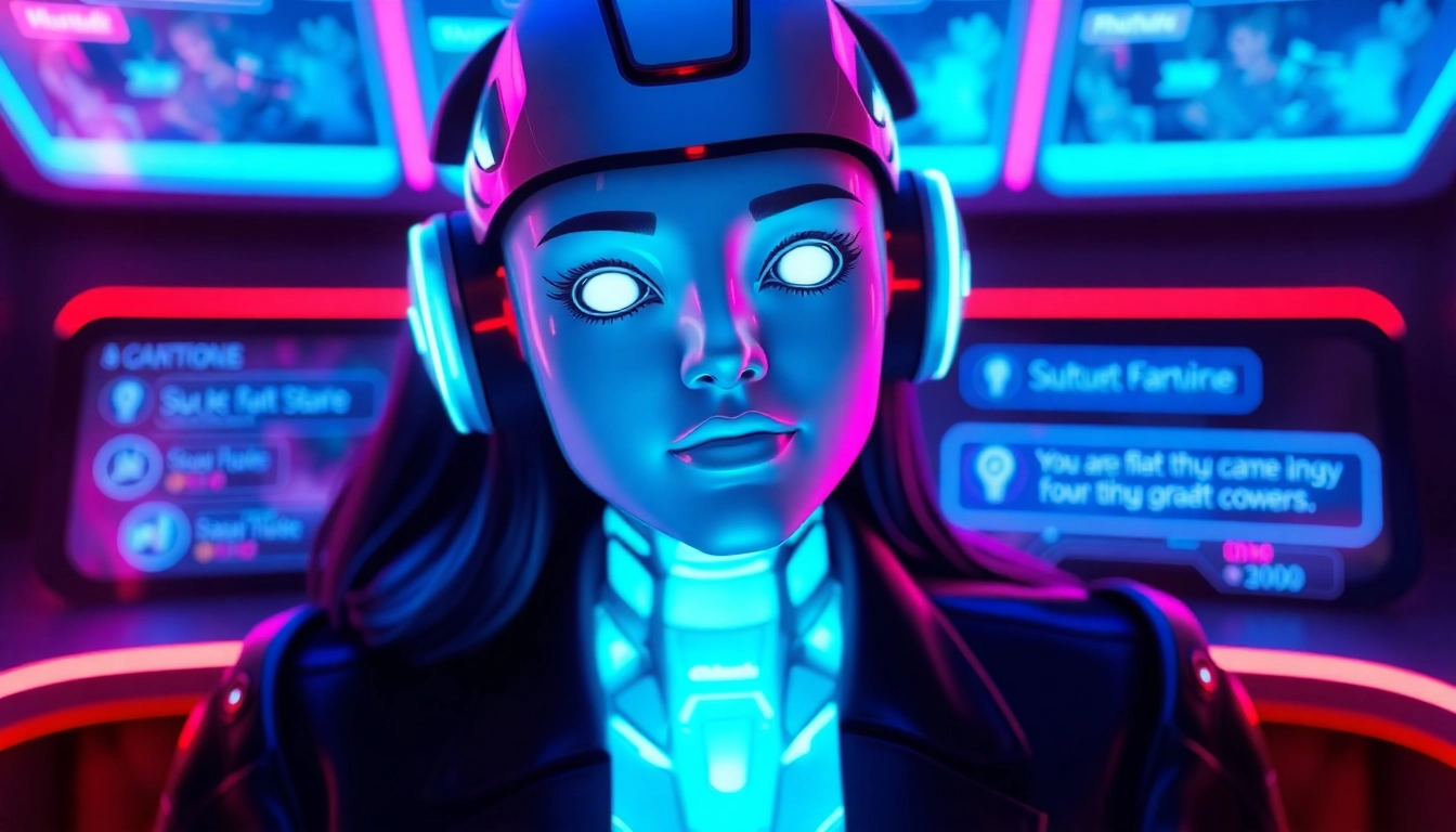 AI girlfriend platform with engaging chat interface showcasing realistic virtual companionship for 2025 users